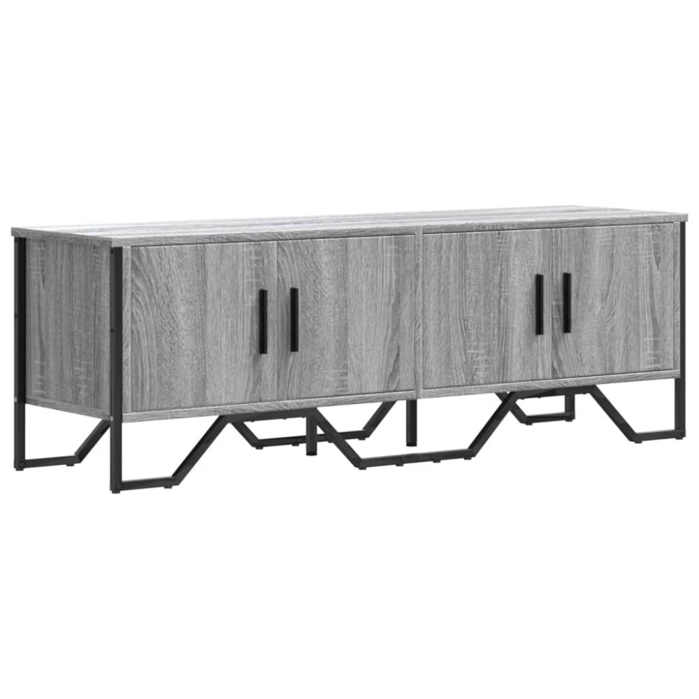 vidaXL Dulap TV, gri sonoma, 122x34x41 cm, lemn prelucrat