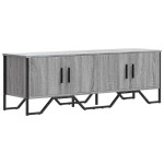 vidaXL Dulap TV, gri sonoma, 122x34x41 cm, lemn prelucrat