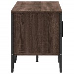 vidaXL Dulap TV, stejar maro, 122x34x41 cm, lemn prelucrat vidaXL Dulap TV, stejar maro, 122x34x41 cm, lemn prelucrat