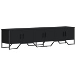 vidaXL Dulap TV, negru, 180x34x41 cm, lemn prelucrat vidaXL Dulap TV, negru, 180x34x41 cm, lemn prelucrat