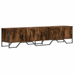 vidaXL Dulap TV, stejar fumuriu, 180x34x41 cm, lemn prelucrat