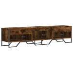 vidaXL Dulap TV, stejar fumuriu, 180x34x41 cm, lemn prelucrat