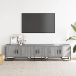 vidaXL Dulap TV, gri sonoma, 180x34x41 cm, lemn prelucrat