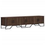 vidaXL Dulap TV, stejar maro, 180x34x41 cm, lemn prelucrat vidaXL Dulap TV, stejar maro, 180x34x41 cm, lemn prelucrat