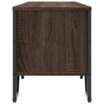 vidaXL Dulap TV, stejar maro, 180x34x41 cm, lemn prelucrat vidaXL Dulap TV, stejar maro, 180x34x41 cm, lemn prelucrat