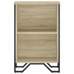 vidaXL Bibliotecă, stejar sonoma, 50x31x74,5 cm, lemn prelucrat vidaXL Bibliotecă, stejar sonoma, 50x31x74,5 cm, lemn prelucrat