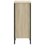 vidaXL Bibliotecă, stejar sonoma, 50x31x74,5 cm, lemn prelucrat vidaXL Bibliotecă, stejar sonoma, 50x31x74,5 cm, lemn prelucrat