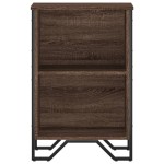 vidaXL Bibliotecă, stejar maro, 50x31x74,5 cm, lemn prelucrat vidaXL Bibliotecă, stejar maro, 50x31x74,5 cm, lemn prelucrat