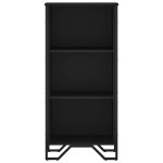 vidaXL Bibliotecă, negru, 50x31x106 cm, lemn prelucrat
