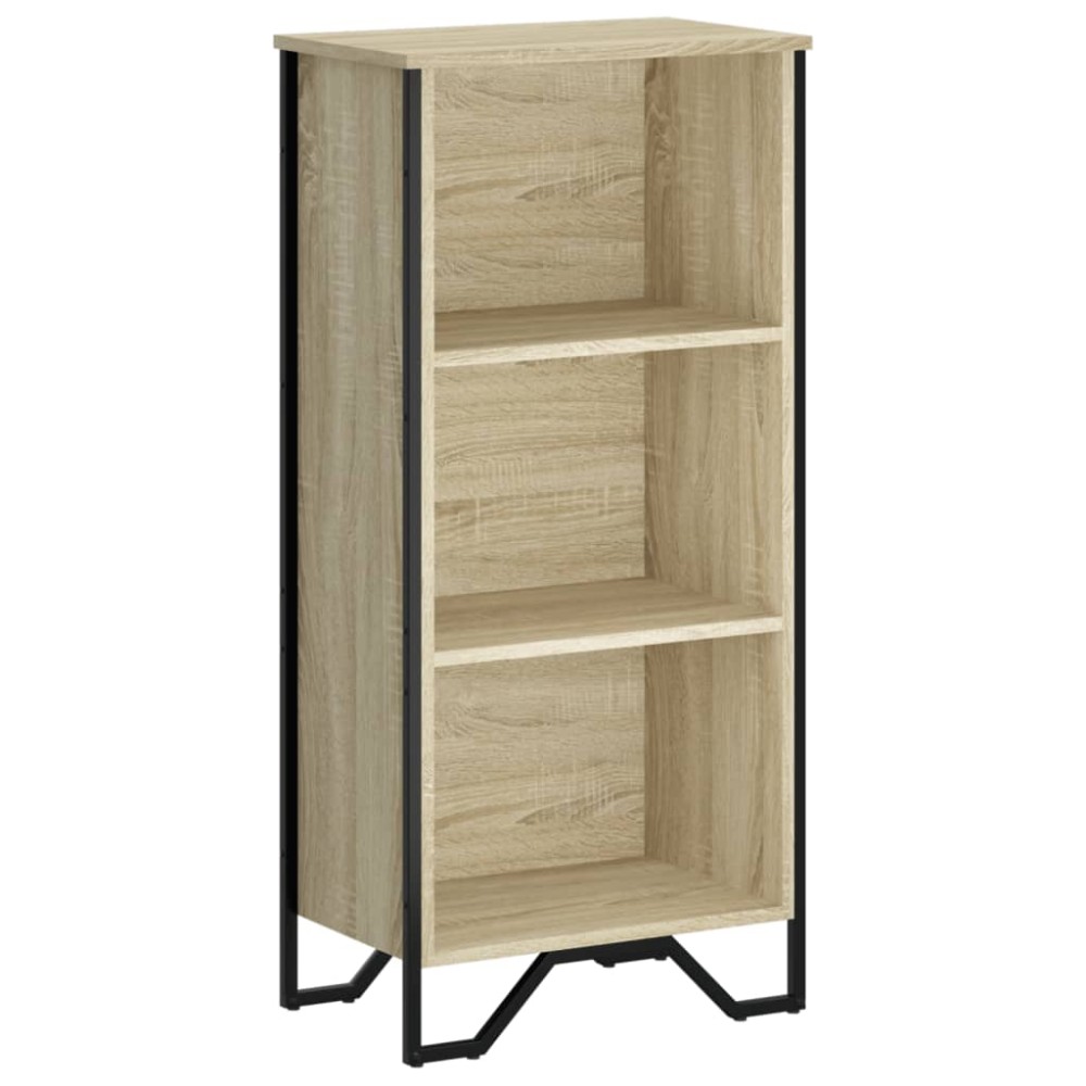 vidaXL Bibliotecă, stejar sonoma, 50x31x106 cm, lemn prelucrat