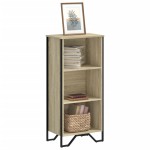 vidaXL Bibliotecă, stejar sonoma, 50x31x106 cm, lemn prelucrat vidaXL Bibliotecă, stejar sonoma, 50x31x106 cm, lemn prelucrat