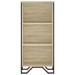 vidaXL Bibliotecă, stejar sonoma, 50x31x106 cm, lemn prelucrat vidaXL Bibliotecă, stejar sonoma, 50x31x106 cm, lemn prelucrat