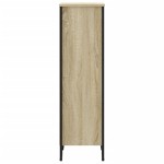 vidaXL Bibliotecă, stejar sonoma, 50x31x106 cm, lemn prelucrat vidaXL Bibliotecă, stejar sonoma, 50x31x106 cm, lemn prelucrat