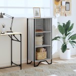 vidaXL Bibliotecă, gri sonoma, 50x31x106 cm, lemn prelucrat vidaXL Bibliotecă, gri sonoma, 50x31x106 cm, lemn prelucrat