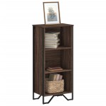 vidaXL Bibliotecă, stejar maro, 50x31x106 cm, lemn prelucrat vidaXL Bibliotecă, stejar maro, 50x31x106 cm, lemn prelucrat