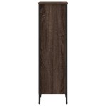 vidaXL Bibliotecă, stejar maro, 50x31x106 cm, lemn prelucrat vidaXL Bibliotecă, stejar maro, 50x31x106 cm, lemn prelucrat
