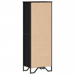vidaXL Bibliotecă, negru, 50x31x137,5 cm, lemn prelucrat vidaXL Bibliotecă, negru, 50x31x137,5 cm, lemn prelucrat