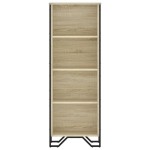 vidaXL Bibliotecă, stejar sonoma, 50x31x137,5 cm, lemn prelucrat