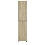 vidaXL Bibliotecă, stejar sonoma, 50x31x137,5 cm, lemn prelucrat