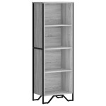 vidaXL Bibliotecă, gri sonoma, 50x31x137,5 cm, lemn prelucrat vidaXL Bibliotecă, gri sonoma, 50x31x137,5 cm, lemn prelucrat