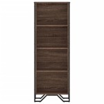 vidaXL Bibliotecă, stejar maro, 50x31x137,5 cm, lemn prelucrat vidaXL Bibliotecă, stejar maro, 50x31x137,5 cm, lemn prelucrat