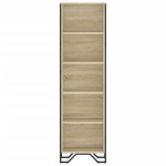 vidaXL Bibliotecă, stejar sonoma, 50x31x169 cm, lemn prelucrat vidaXL Bibliotecă, stejar sonoma, 50x31x169 cm, lemn prelucrat