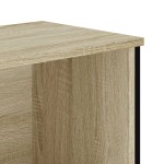 vidaXL Bibliotecă, stejar sonoma, 50x31x169 cm, lemn prelucrat vidaXL Bibliotecă, stejar sonoma, 50x31x169 cm, lemn prelucrat