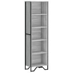 vidaXL Bibliotecă, gri sonoma, 50x31x169 cm, lemn prelucrat vidaXL Bibliotecă, gri sonoma, 50x31x169 cm, lemn prelucrat