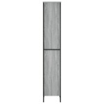 vidaXL Bibliotecă, gri sonoma, 50x31x169 cm, lemn prelucrat vidaXL Bibliotecă, gri sonoma, 50x31x169 cm, lemn prelucrat