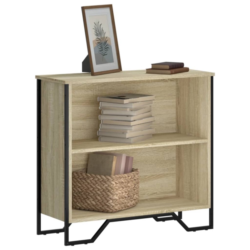 vidaXL Bibliotecă, stejar sonoma, 80x31x74,5 cm, lemn prelucrat
