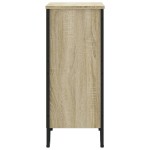 vidaXL Bibliotecă, stejar sonoma, 80x31x74,5 cm, lemn prelucrat vidaXL Bibliotecă, stejar sonoma, 80x31x74,5 cm, lemn prelucrat