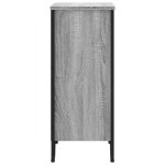 vidaXL Bibliotecă, gri sonoma, 80x31x74,5 cm, lemn prelucrat vidaXL Bibliotecă, gri sonoma, 80x31x74,5 cm, lemn prelucrat