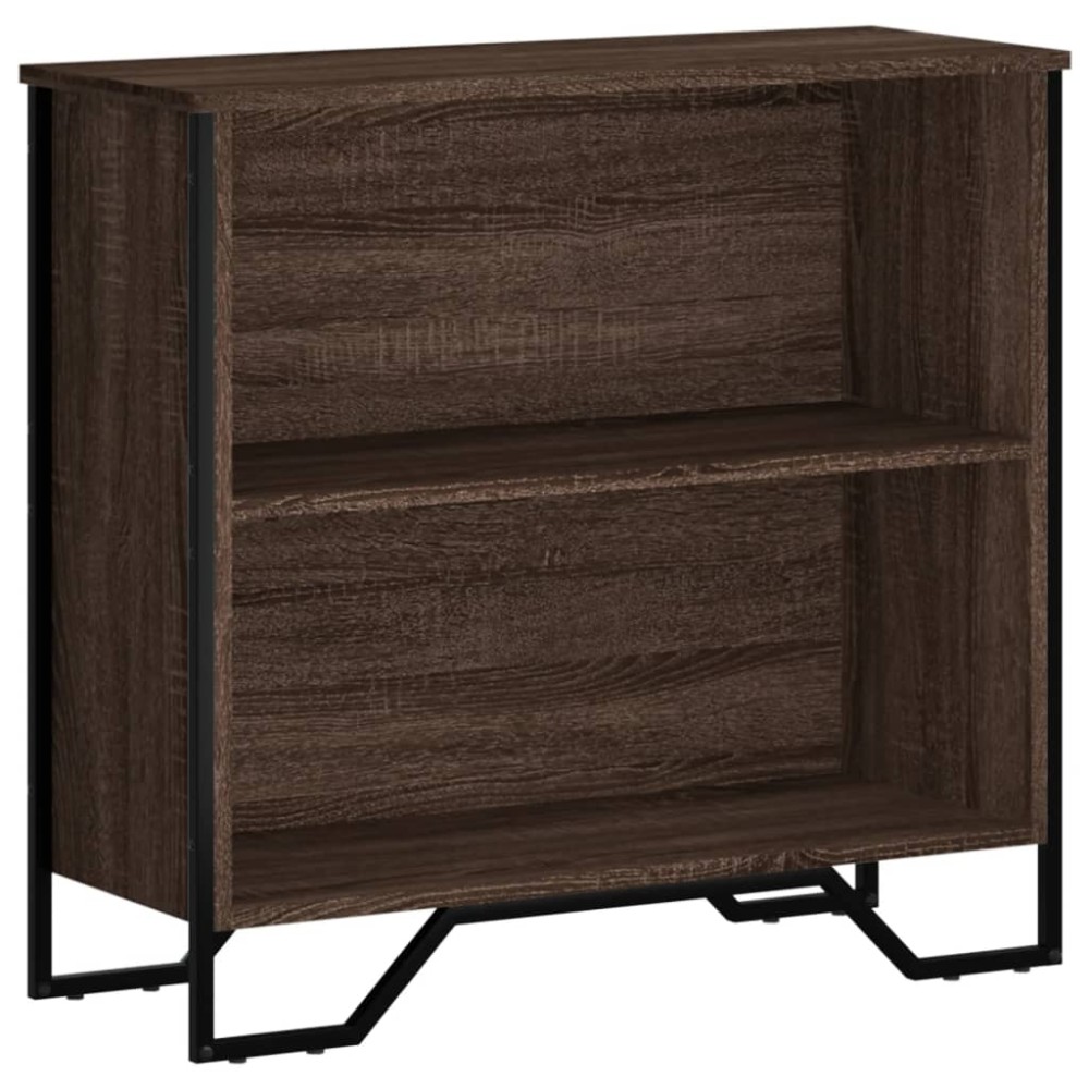 vidaXL Bibliotecă, stejar maro, 80x31x74,5 cm, lemn prelucrat