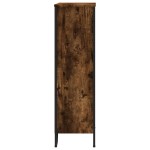 vidaXL Bibliotecă, stejar fumuriu, 80x31x106 cm, lemn prelucrat