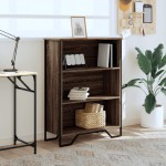 vidaXL Bibliotecă, stejar maro, 80x31x106 cm, lemn prelucrat vidaXL Bibliotecă, stejar maro, 80x31x106 cm, lemn prelucrat