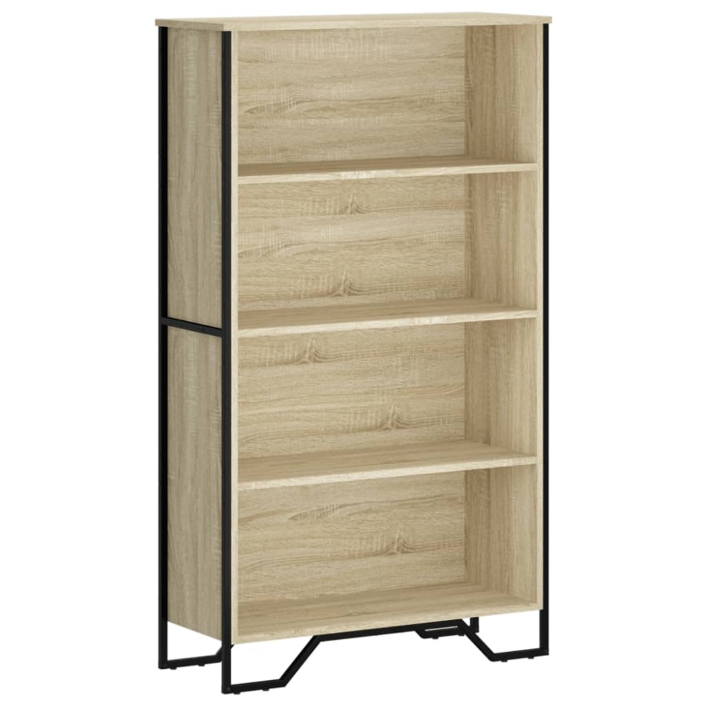 vidaXL Bibliotecă, stejar sonoma, 80x31x137,5 cm, lemn prelucrat