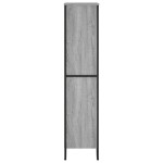 vidaXL Bibliotecă, gri sonoma, 80x31x137,5 cm, lemn prelucrat vidaXL Bibliotecă, gri sonoma, 80x31x137,5 cm, lemn prelucrat