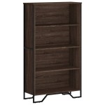 vidaXL Bibliotecă, stejar maro, 80x31x137,5 cm, lemn prelucrat vidaXL Bibliotecă, stejar maro, 80x31x137,5 cm, lemn prelucrat