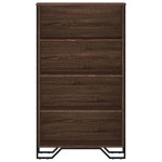 vidaXL Bibliotecă, stejar maro, 80x31x137,5 cm, lemn prelucrat vidaXL Bibliotecă, stejar maro, 80x31x137,5 cm, lemn prelucrat