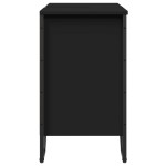 vidaXL Dulap pentru chiuvetă baie, negru, 60x35x60 cm, lemn prelucrat vidaXL Dulap pentru chiuvetă baie, negru, 60x35x60 cm, lemn prelucrat