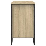 vidaXL Dulap chiuvetă baie, stejar sonoma, 60x35x60 cm, lemn prelucrat vidaXL Dulap chiuvetă baie, stejar sonoma, 60x35x60 cm, lemn prelucrat
