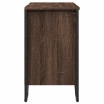 vidaXL Dulap chiuvetă de baie, stejar maro, 60x35x60 cm lemn prelucrat vidaXL Dulap chiuvetă de baie, stejar maro, 60x35x60 cm lemn prelucrat