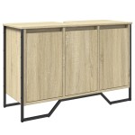 vidaXL Dulap chiuvetă baie, stejar sonoma, 91x35x60 cm, lemn prelucrat vidaXL Dulap chiuvetă baie, stejar sonoma, 91x35x60 cm, lemn prelucrat