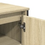 vidaXL Dulap chiuvetă baie, stejar sonoma, 91x35x60 cm, lemn prelucrat vidaXL Dulap chiuvetă baie, stejar sonoma, 91x35x60 cm, lemn prelucrat