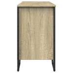 vidaXL Dulap chiuvetă baie, stejar sonoma, 91x35x60 cm, lemn prelucrat vidaXL Dulap chiuvetă baie, stejar sonoma, 91x35x60 cm, lemn prelucrat