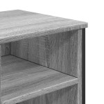 vidaXL Dulap chiuvetă baie, gri sonoma, 91x35x60 cm, lemn prelucrat vidaXL Dulap chiuvetă baie, gri sonoma, 91x35x60 cm, lemn prelucrat