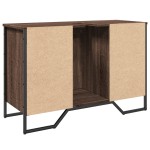 vidaXL Dulap chiuvetă de baie, stejar maro, 91x35x60 cm lemn prelucrat vidaXL Dulap chiuvetă de baie, stejar maro, 91x35x60 cm lemn prelucrat