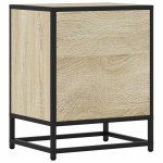 vidaXL Noptieră, stejar sonoma, 40x31x50 cm, lemn prelucrat vidaXL Noptieră, stejar sonoma, 40x31x50 cm, lemn prelucrat