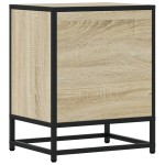 vidaXL Noptieră, stejar sonoma, 40x31x50 cm, lemn prelucrat vidaXL Noptieră, stejar sonoma, 40x31x50 cm, lemn prelucrat