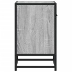 vidaXL Noptiere, 2 buc., gri sonoma, 40x31x50 cm, lemn compozit vidaXL Noptiere, 2 buc., gri sonoma, 40x31x50 cm, lemn compozit